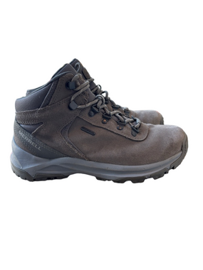 Merrell Women's Erie Mid Leather Waterproof Hiking Boot Size 8